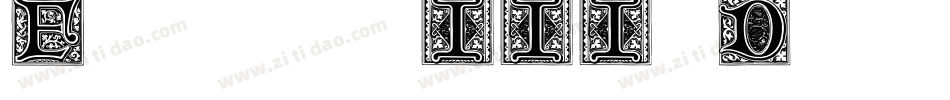 Fontovision III 3D no 2字体转换